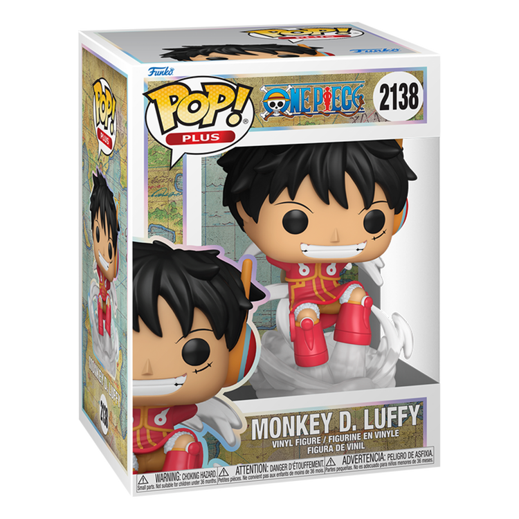 Funko POP! One Piece - (Metallic) Monkey D. Luffy (Egghead Arc) #2138