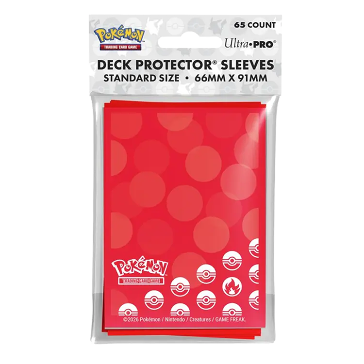 Deck Protector Sleeves Pokémon (versch. Farben) 66mm x 91mm (Standard Size)