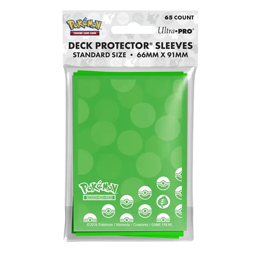 Deck Protector Sleeves Pokémon (versch. Farben) 66mm x 91mm (Standard Size)