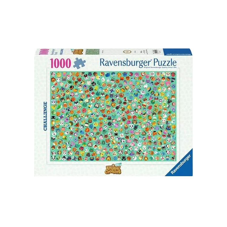 Ravensburger Puzzle 1000 Teile - Animal Crossing Challenge