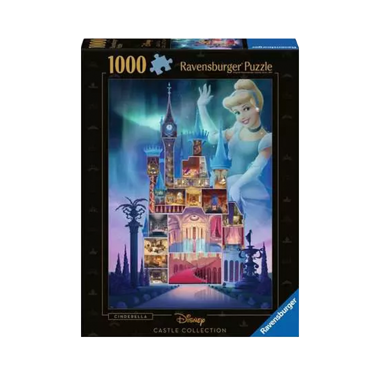 Ravensburger Puzzle 17331 - 1000 Teile - Disney Castle Collection - Cinderella