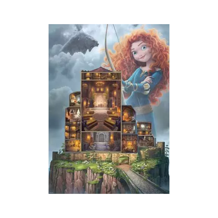 Ravensburger Puzzle 17335 - 1000 Teile - Disney Castle Collection - Merida