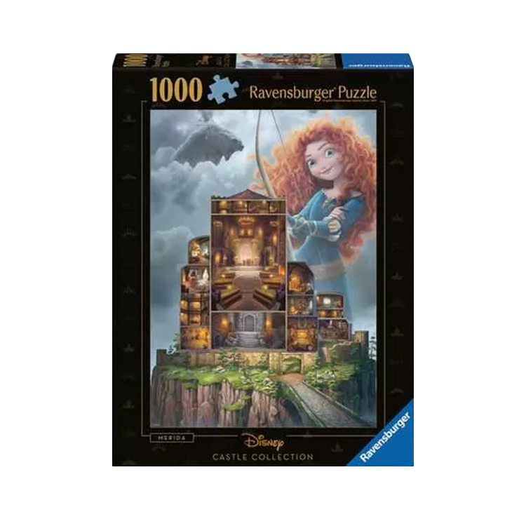 Ravensburger Puzzle 17335 - 1000 Teile - Disney Castle Collection - Merida