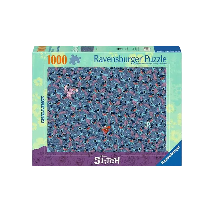 Erwachsenenpuzzle 1000 Teile - Disney Stitch Challenge
