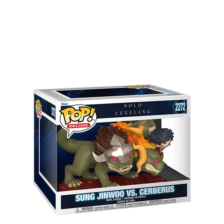 Funko POP! Deluxe Solo Leveling / Sung Jinwoo vs Cerberus #2272