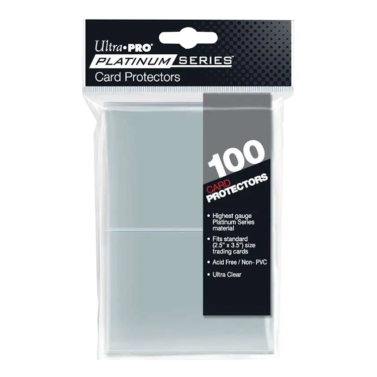 Ultra Pro - 2-1/2 X 3-1/2 Platinum Series Card Protectors