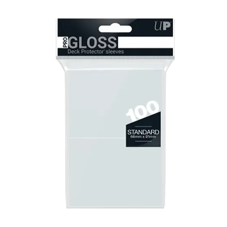 Ultra Pro GLOSS Standard Sleeves - 100 Stück - Transparent